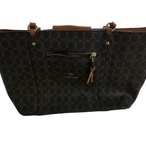 COPY - Nanette Lepore Black Patterned Shoulder Bag